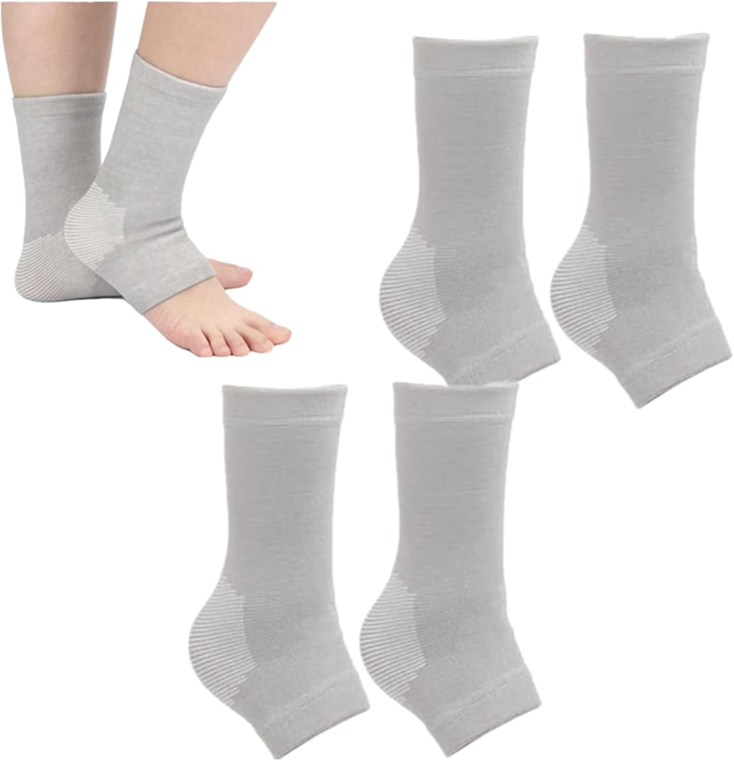 One Compression Bamboo Foot Sleeves, Bamboo Foot Sleeves