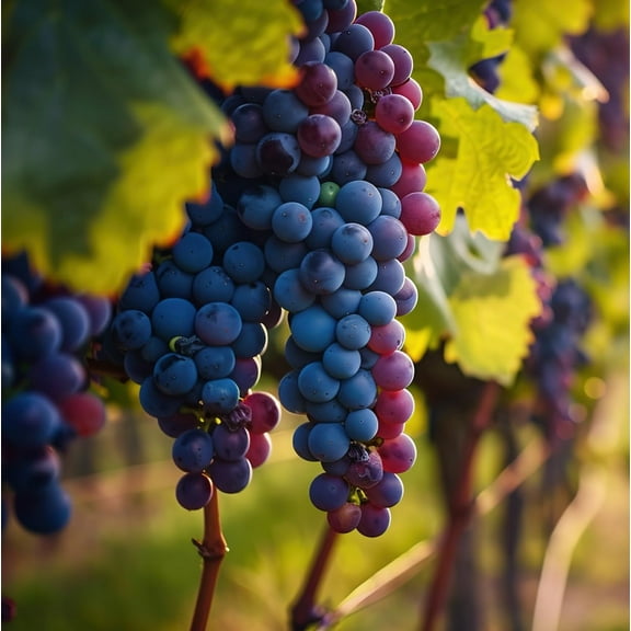 One Concord Grape Vine Plant - 1 Year Seedling - Ready to Plant