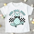thumbnail image 1 of One Cool Peep Skateboard Boys Shirt, Kids Easter Shirt Toddler Youth Infant, Retro Easter Shirt, Gift For Easter, Peeps Shirt TODDLER SHORT SLEEVE TEE BELLA CANVAS 3001T, 1 of 3