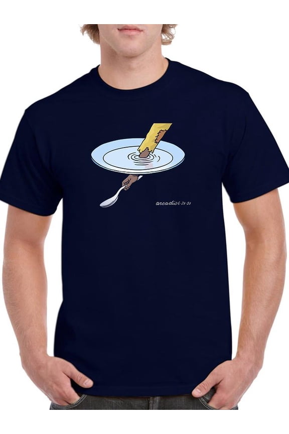 One Course Mirage T-Shirt Men -Arcadio Esquivel Designs, Male Medium