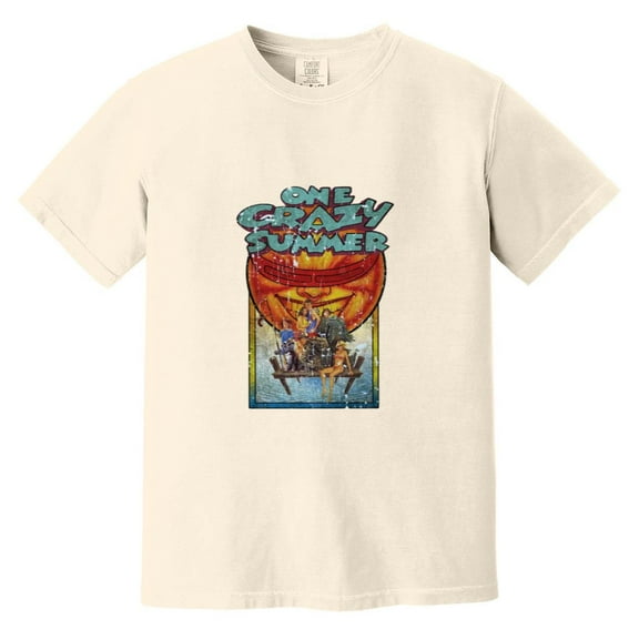 One Crazy Summer 1986 Vintage 80s Movie Fan Retro Comfort Color T-Shirt, Unisex, up to size 4XL