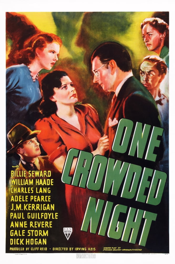 One Crowded Night U Canvas Art - (24 x 36)