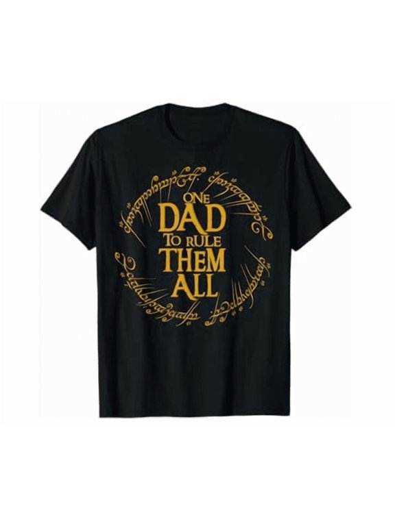 One Dad To Rule Them All Funny Fantasy Nerd Dad Graphic Shirt Hot Trending Shirt, Vintage Birthday Gift