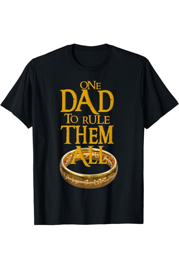 One Dad To Rule Them All Nerd Dad Father'S Day Gift Shirt, Unisex T-Shirt