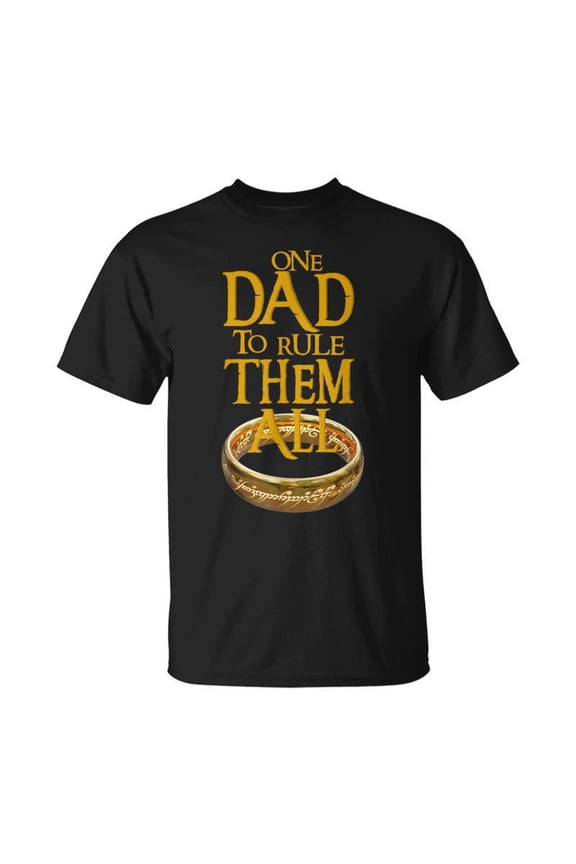 One Dad To Rule Them All Nerd Dad Fathers Day TShirt