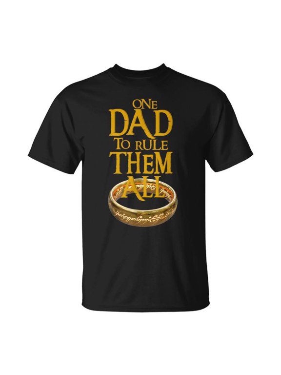 One Dad To Rule Them All Nerd Dad Fathers Day TShirt