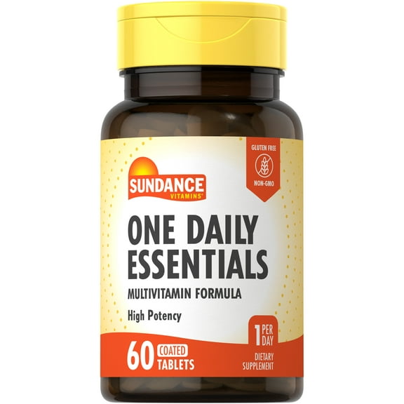 One Daily Multivitamin | 60 Tablets | High Potency Formula | by Sundance
