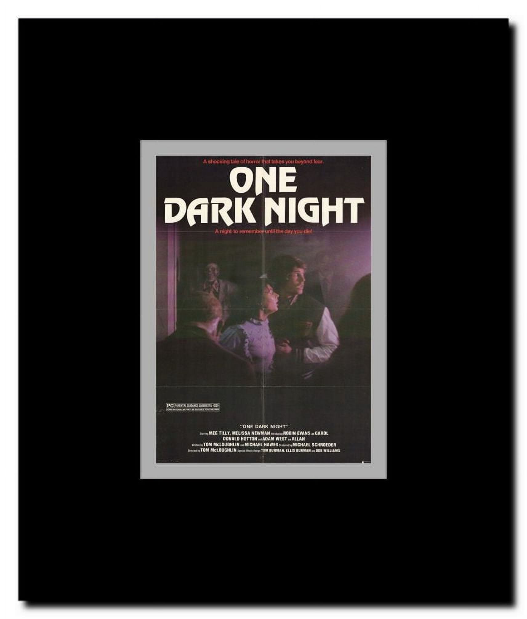 One Dark Night Framed Movie Poster