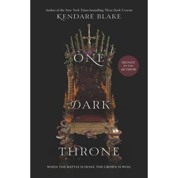 Pre-Owned One Dark Throne - SIGNED / AUTOGRAPHED COPY (Hardcover) 0062699350 9780062699350