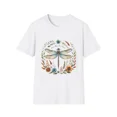 thumbnail image 1 of One Day At A Time Dragonfly Inspirational Gentle Nature Theme Unisex T-Shirt, up to size 5XL, 1 of 2
