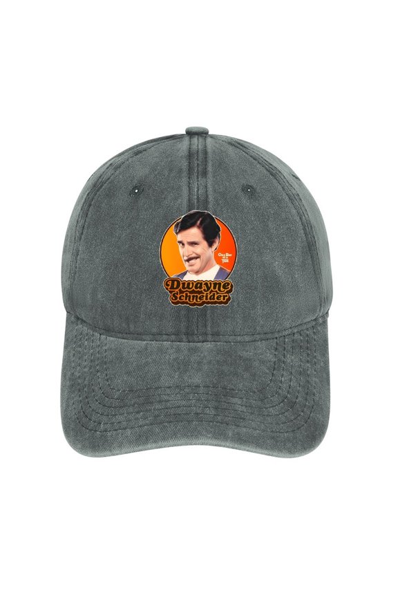 One Day at A Time Gray Baseball Cap for Men Women, Adjustable Snapback Hats Cotton Hat