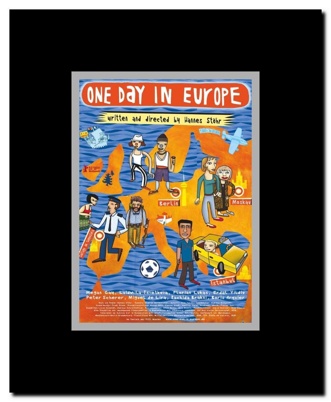 One Day in Europe Framed Movie Poster