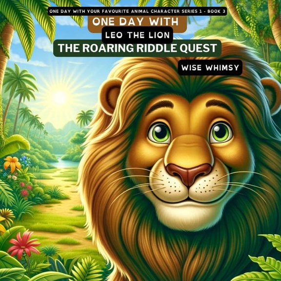 One Day with Your Favourite Animal Chara One Day with Leo the Lion: The Roaring Riddle Quest, Book 3, (Paperback)