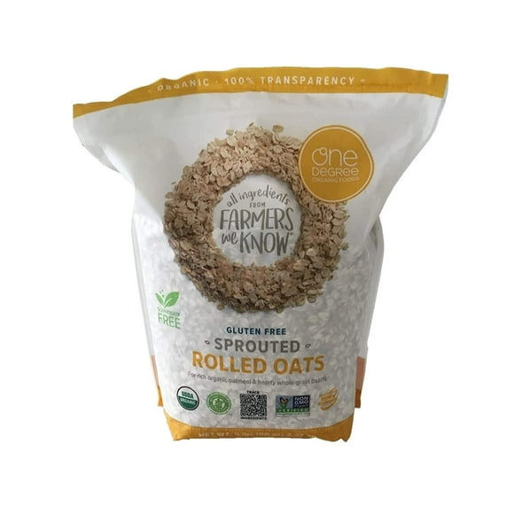 One Degree Gluten AJH3Free Sprouted Rolled Oats 5 lbs.