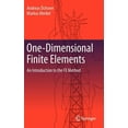thumbnail image 1 of One-Dimensional Finite Elements: An Introduction to the Fe Method, (Hardcover), 1 of 1