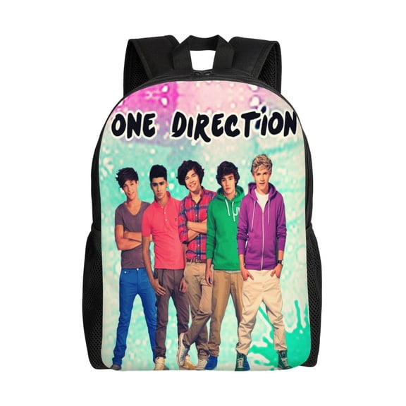 One Dire-ction 1D Backpacks For Men Women Book Bag Travel Hiking Camping Work