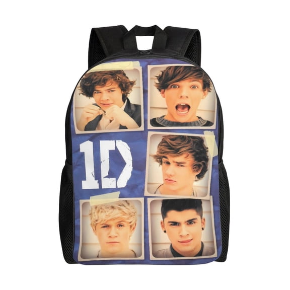 One Dire-ction 1D Backpacks For Men Women Book Bag Travel Hiking Camping Work
