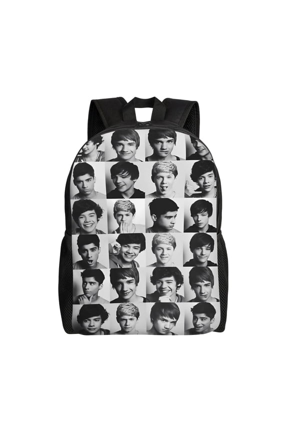 One Dire-ction 1D Backpacks For Men Women Book Bag Travel Hiking Camping Work