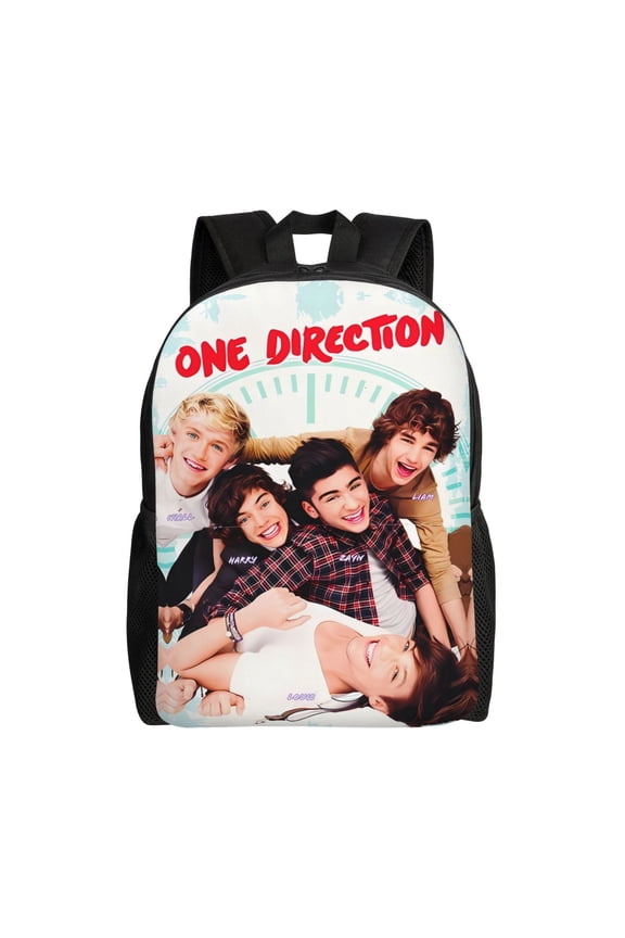 One Dire-ction 1D Backpacks For Men Women Book Bag Travel Hiking Camping Work