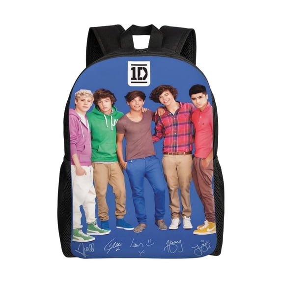 One Dire-ction 1D Backpacks For Men Women Book Bag Travel Hiking Camping Work