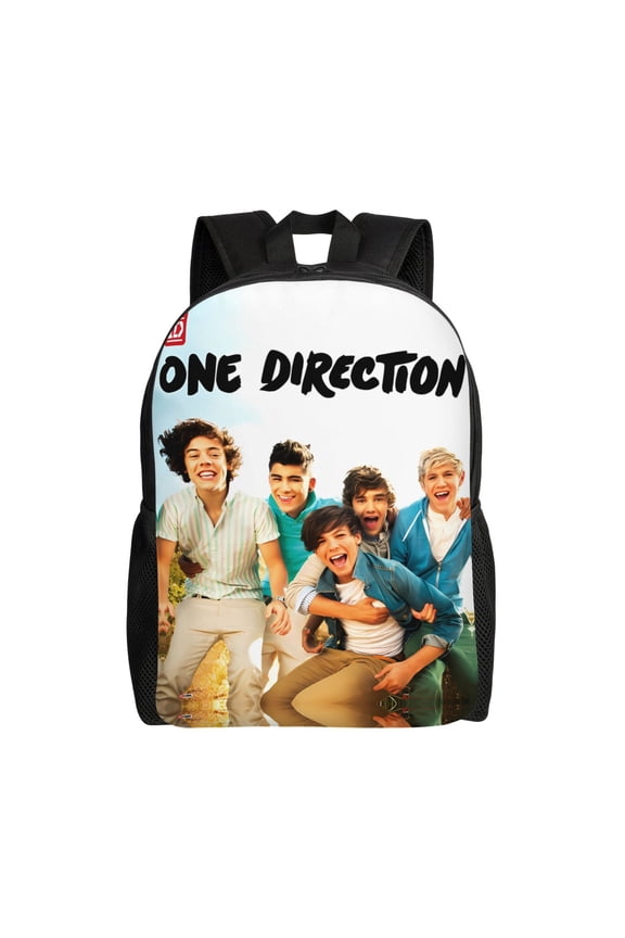 One Dire-ction 1D Backpacks For Men Women Book Bag Travel Hiking Camping Work