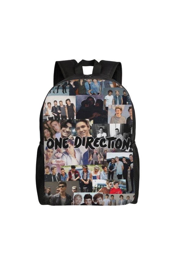 One Dire-ction 1D Backpacks For Men Women Book Bag Travel Hiking Camping Work