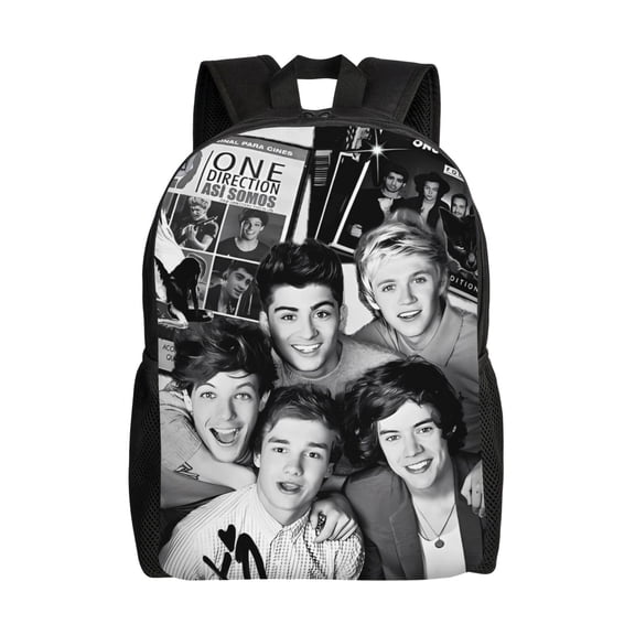 One Dire-ction 1D Backpacks For Men Women Book Bag Travel Hiking Camping Work