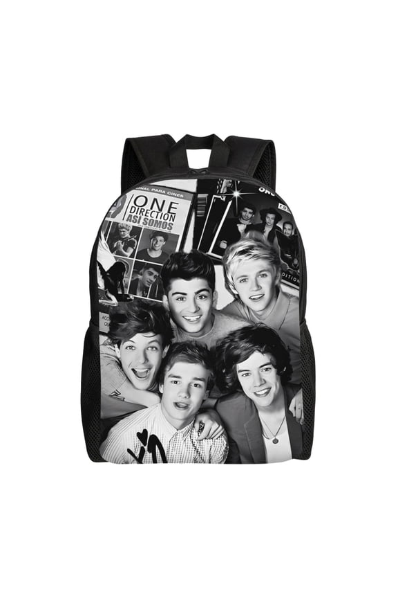 One Dire-ction 1D Backpacks For Men Women Book Bag Travel Hiking Camping Work