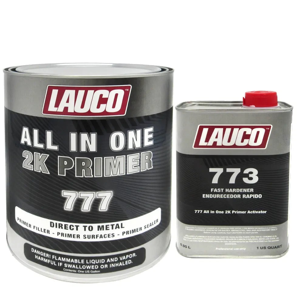 All In One Direct To Metal 2K Urethane Primer Surfacer (4:1) (Primer Filler, Primer Surfaces, Primer Sealer) 1 Gallon & 1 Fast Quart Activator KIT