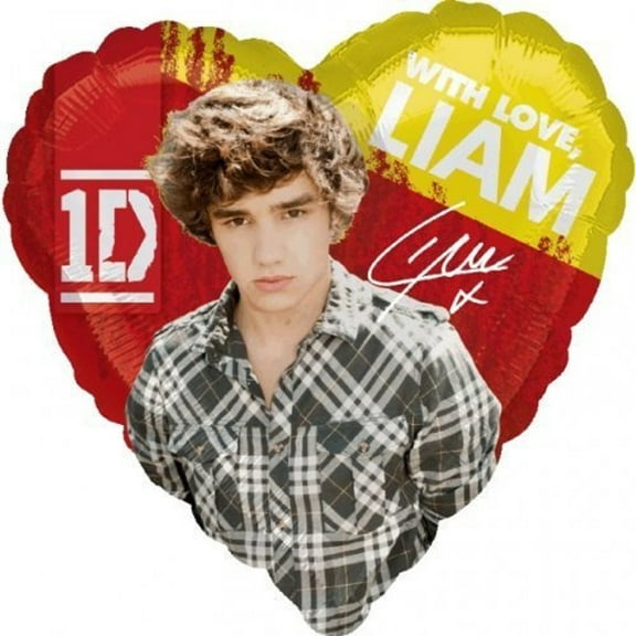 18 LIAM PAYNE ONE Direction Balloon Party Supplies Decorations Foil Mylar Balloon