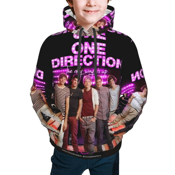 One Direction 1d Hoodies Pullover For Boys Girls 3d Printed Hooded Sweatshirt Long Sleeves Small