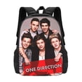 thumbnail image 1 of One Direction Backpack,3d Print Laptop Backpack Lightweight Casual Daypack Bookbag 16.5 In, 1 of 1