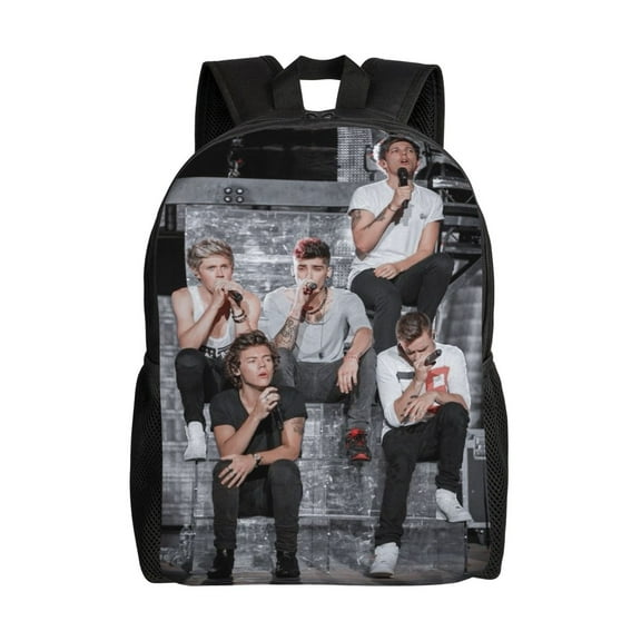 One Direction Backpack – Travel bag Hiking bag Camping Daypack Durable, Padded & Spacious School Bag for teen,adult 16.1 x 4.5 x 11.8 inch.