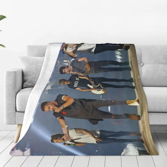 One Direction Blanket Soft Lightweight Throw Blankets Air conditioning blanket Cozy Flannel Bed Throws for Sofa Couch Travel Home Room Bedroom Decor teen Adults 40x30