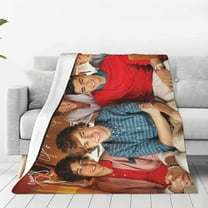 One Direction Blanket Soft Lightweight Throw Blankets Air conditioning blanket Cozy Flannel Bed Throws for Sofa Couch Travel Home Room Bedroom Decor teen Adults 40x30