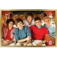 thumbnail image 1 of One Direction - Bus Wall Poster, 22.375" x 34", Framed, 1 of 3