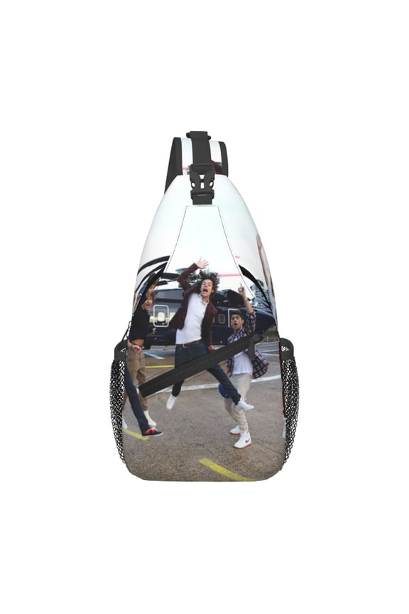 One Direction Casual Sling Bag for Women Men Travel Crossbody Sling Backpack Small Chest Shoulder Bag Gym Sports Hiking Daypack 7.5 x 3.5 x 15.3 inch