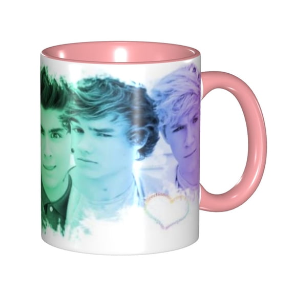 One Direction Ceramics Coffee Mug, 11 Oz(330ml) Large Ceramic Coffee Cup for Tea & Hot Chocolate