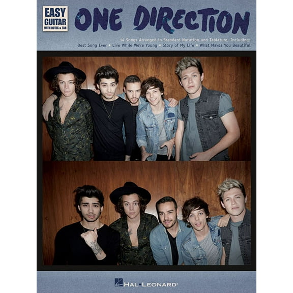 One Direction - Easy Guitar with Tab: Easy Guitar with Notes &amp; Tab, (Paperback)