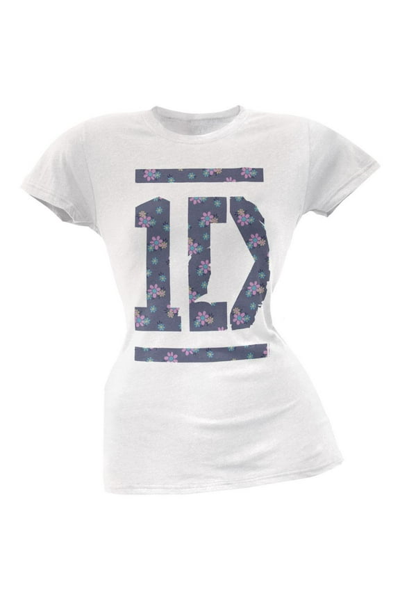 - Floral Tee Juniors T-Shirt