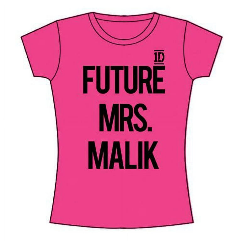One Direction Ladies T-Shirt: Mrs (Skinny Fit) (Medium) - Walmart.com