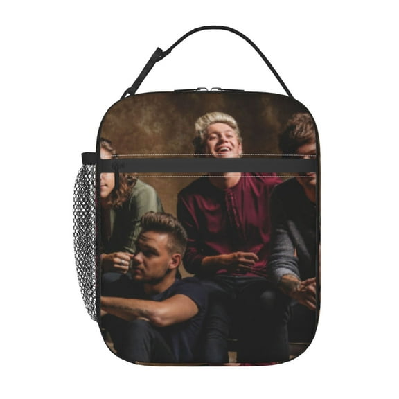 One Direction Lunch Bag Insulated Lunch Box Reusable Lunchbox Waterproof Portable Lunch Tote. 10 x 8 x 4 inch