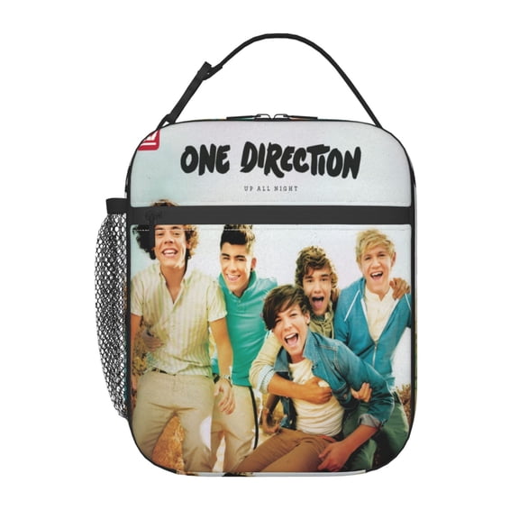 One Direction Lunch Bag Insulated Lunch Box Reusable Lunchbox Waterproof Portable Lunch Tote. 10 x 8 x 4 inch