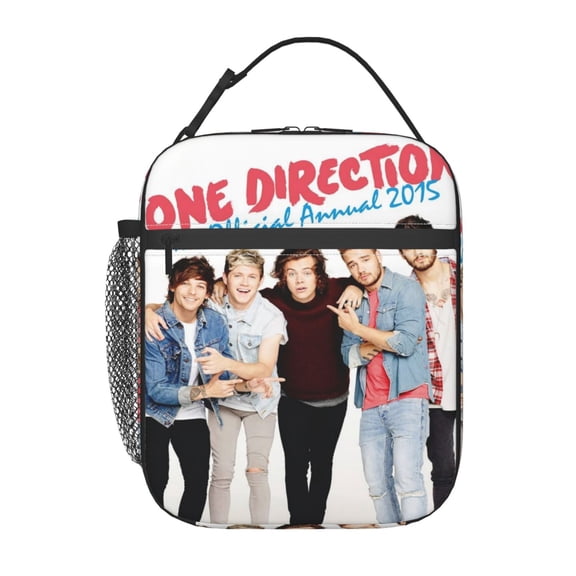 One Direction Lunch Bag Insulated Lunch Box Reusable Lunchbox Waterproof Portable Lunch Tote. 10 x 8 x 4 inch