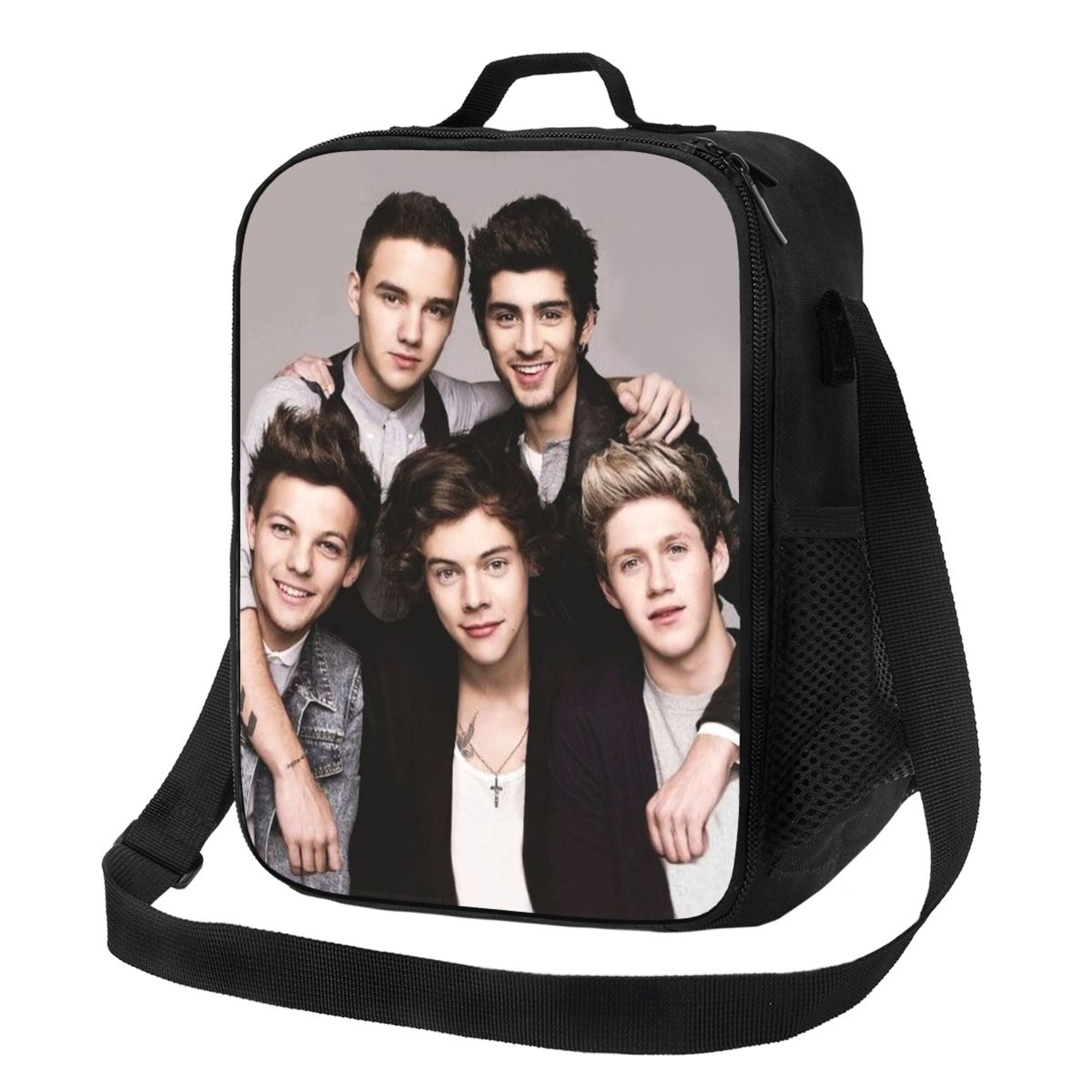One Direction Lunch Bag Lunch Box Lightweight Durable Lunch Tote Bag Portable Reusable Lunch Box