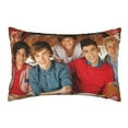 thumbnail image 1 of One Direction Pillowcase decoration waist pillowcase sofa bed cushion suitable for bedroom bed sleeping. 20 x 30 inch, 1 of 3