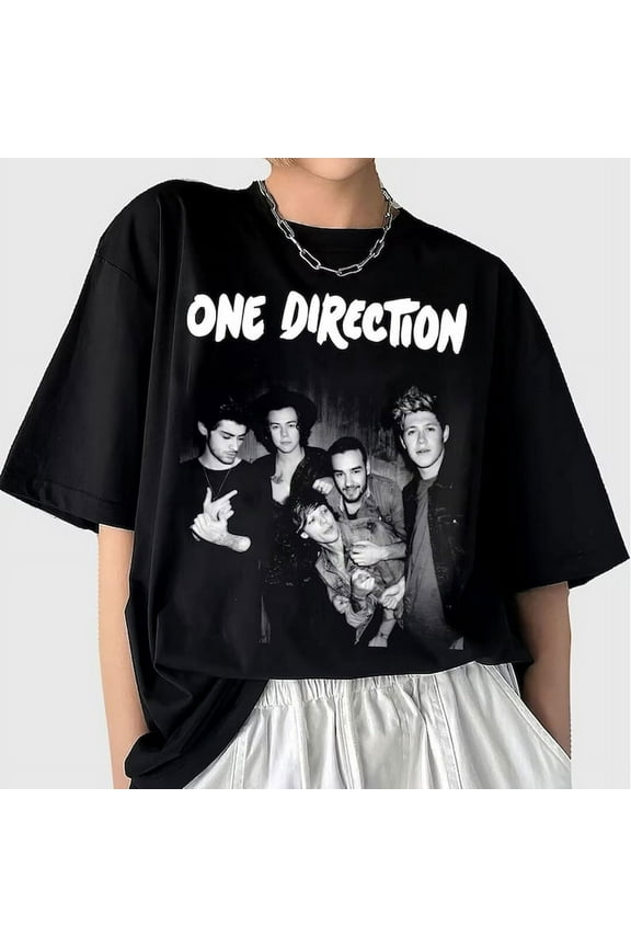 One Direction Take Me Home T-Shirt, 1D The Direction Shirt, Take Me Home Shirt Gift for Men Women Unisex Tee, Niall Horan Fan, Black Color size S