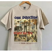 PRINTNEST One Direction Take Me Home T-shirt, One Direction vintage t-shirt, 90s One Direction concert 2023 Gift for fan unisex t-shirt