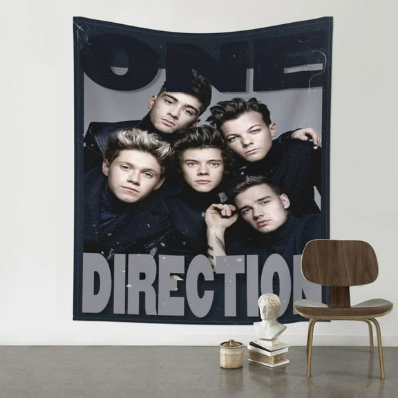 One Direction Tapestry Wall Hanging Wall Decor Wall Art Tapestry Home Decoration For Bedroom, Living Room, Dorm 40x60 Inch