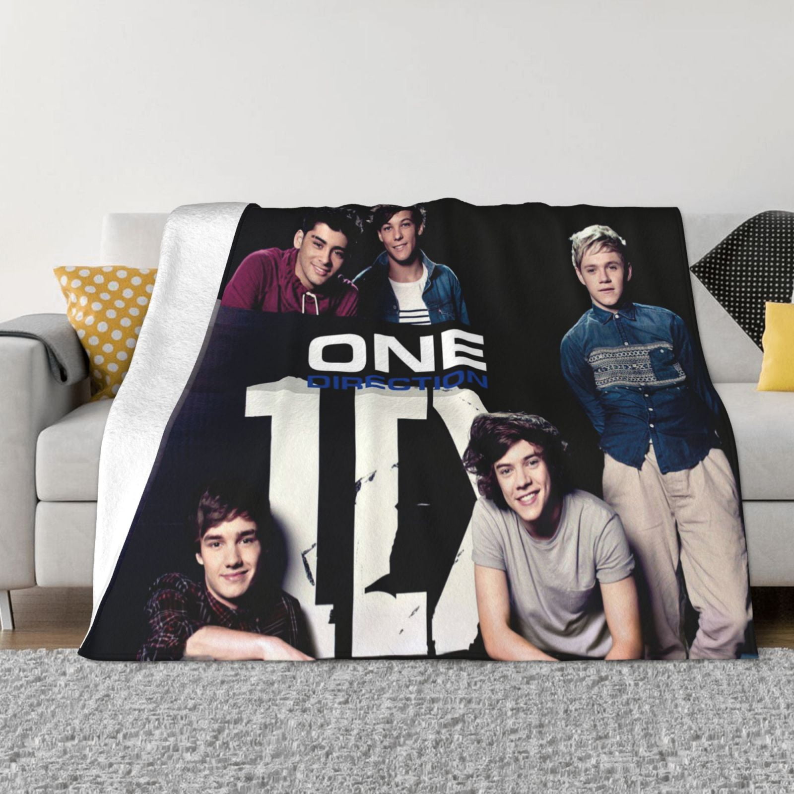 1D One Direction Kids Adults Blanket Fleece Ultra Soft Blankets All Season Lightweight Throw for Office Home Couch Bed Sofa 50 X40 Walmart